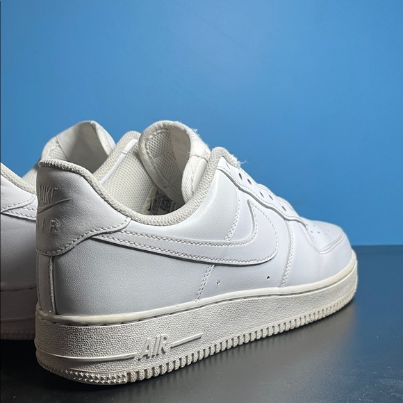 Nike Air Force 1 Low White Sneakers - Picture 4 of 5